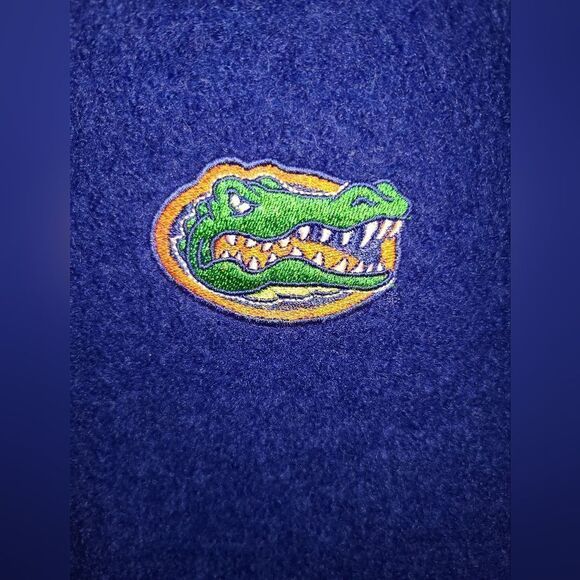 University of Florida Gators Wool Vest, Jett Wear, Blue zip up, unisex XL - Picture 3 of 7